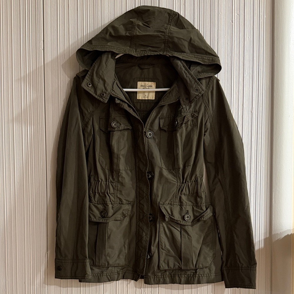 Abercrombie & Fitch Dark Green Jacket